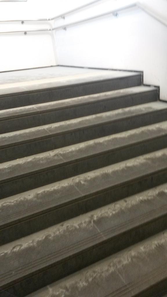 Stazione di bg stamattina. @TRENORD_miBGt <a href="/sortealex/">Alessandro Sorte</a> @ValeCPBg pronti per <a href="/Expo2015Milano/">Expo Milano 2015</a>