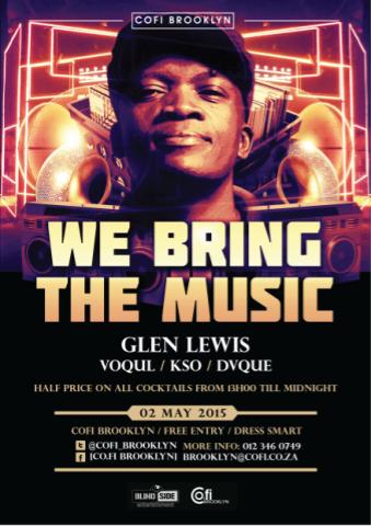 012_Lifestyle's tweet image. Sat 02/05 @Cofi_Brooklyn with @GlenLewisSA @DvQue @soGiantDjVoqul @KsoKagisoMakola  #WeBringTheMusic