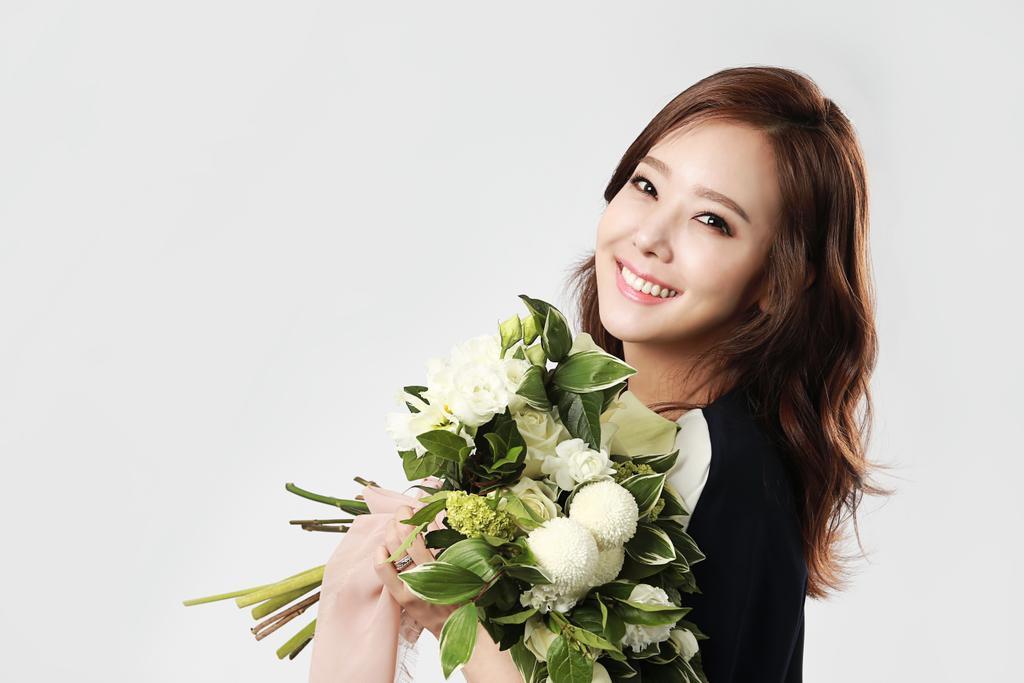 꽃과 함께 촬영^^ 향긋♡