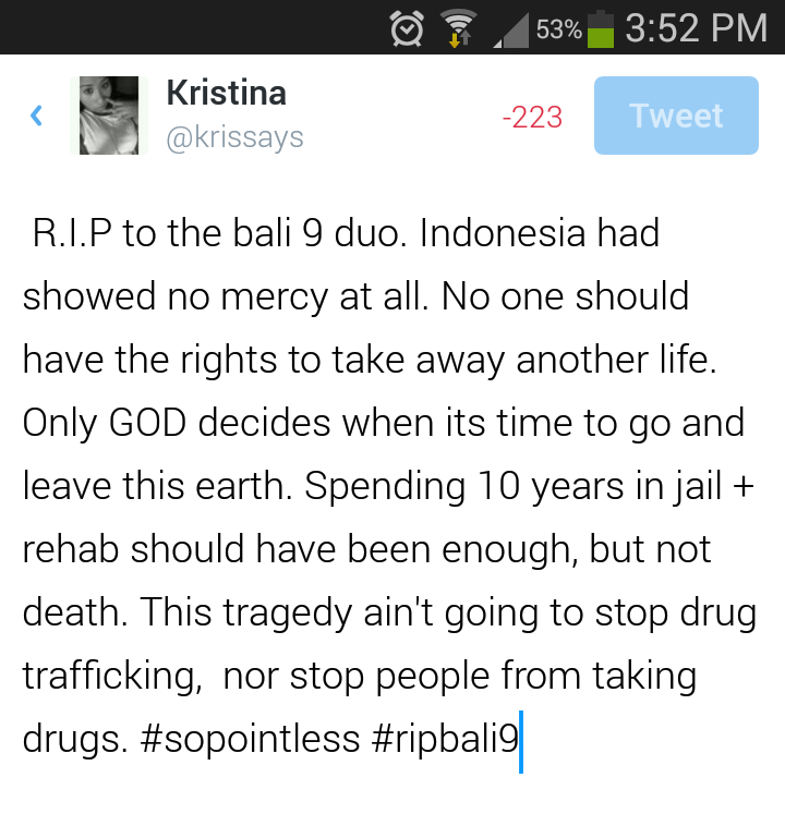 krissays's tweet photo. May they all R.I.P #ripbali9 #bali9 #istandformercy http://t.co/Zx8LpX0elV