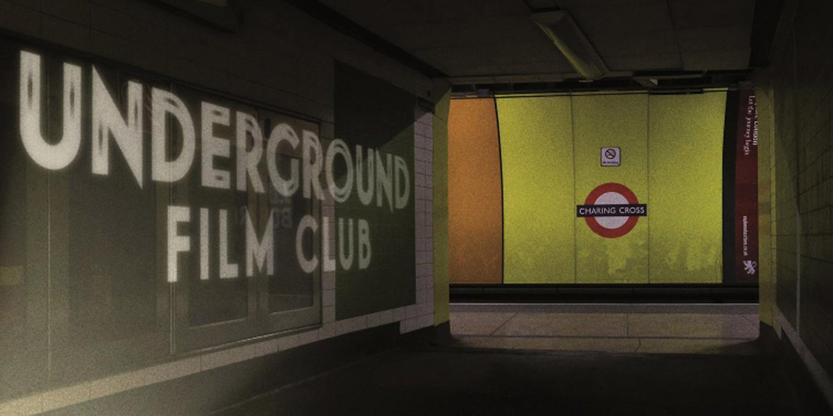 standardnews's tweet photo. Disused Charing Cross Tube station is to be home to an underground film festival http://t.co/vui2rtvdJm http://t.co/ksakZFtl67