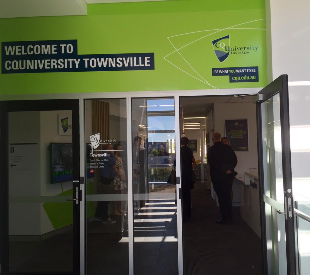 BronFredericks's tweet photo. Thank you @Kariarb &amp; all staff @CQUni #Townsville for your hospitality &amp; 'can do' approach! Love #CQUniTSV already! http://t.co/dtblbUbAcH
