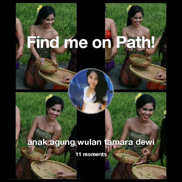 GunkTamara's tweet photo. Find me on #Path now! Go to: http://t.co/30dDsQdAA7! #thepersonalnetwork http://t.co/HSFDkHRRSg