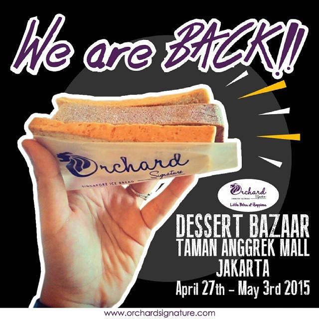 MalTamanAnggrek's tweet photo. Don't forget to visit @orchardicebread cart in MTA 2nd floor atrium.

#orchardsingaporeice… http://t.co/7wdZ4eETyE http://t.co/0OFlyvRaE9