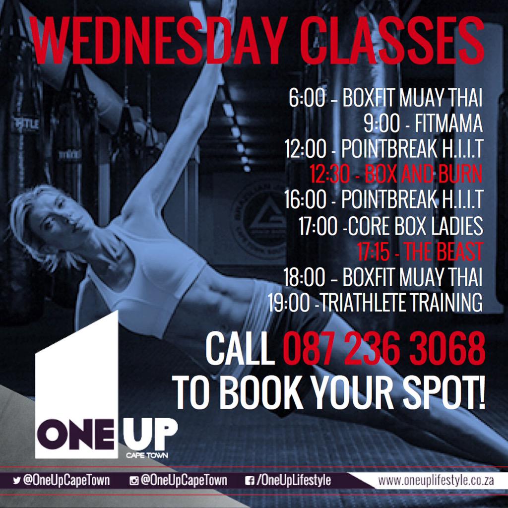 Book your classes today at <a href="/PointBreakST/">POINTBREAK</a> @OneUpCapeTown 0872363068
