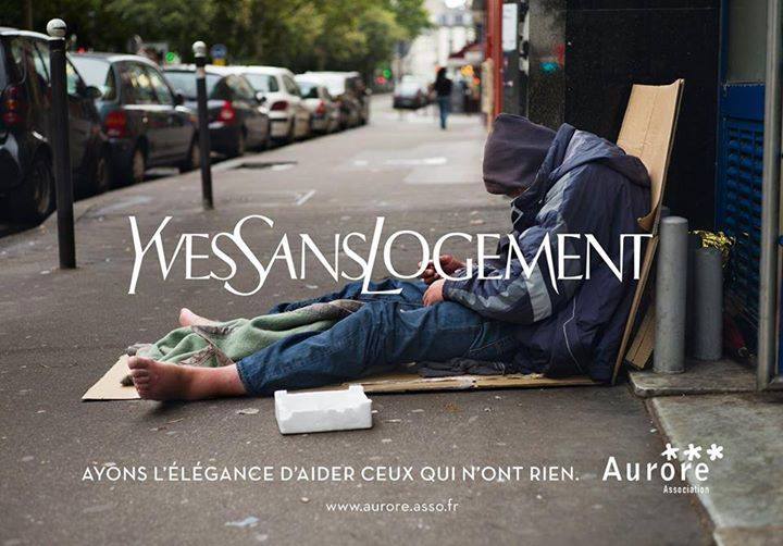LudoSLN's tweet photo. Brillant ! Une association détourne le nom des marques de luxe http://t.co/ZkaRiXguGw #Buzz http://t.co/qc1o5phzR0