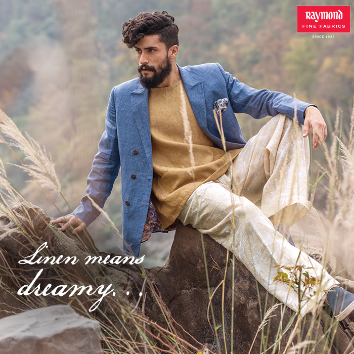 TheRaymond_RLL's tweet photo. The richness of blue meets the ochre solitude to create a luminous avatar. #RaymondLinen http://t.co/y2Ja2DJtfq