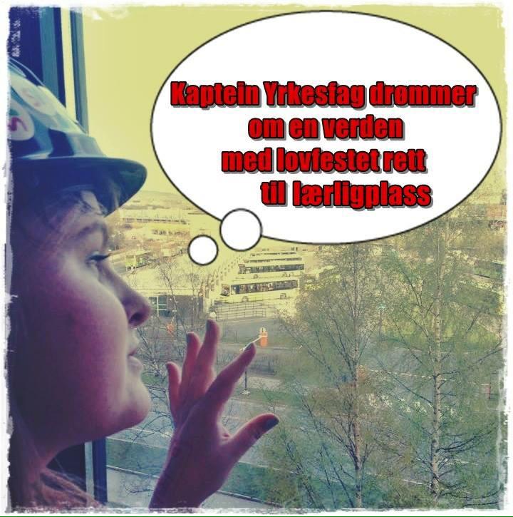 RomerikeSU's tweet photo. #kapteinYrkesfag krever respekt for yrkesfag, og det NÅ! #r4y #sosialistiskungdom http://t.co/7MRMNCqSDj