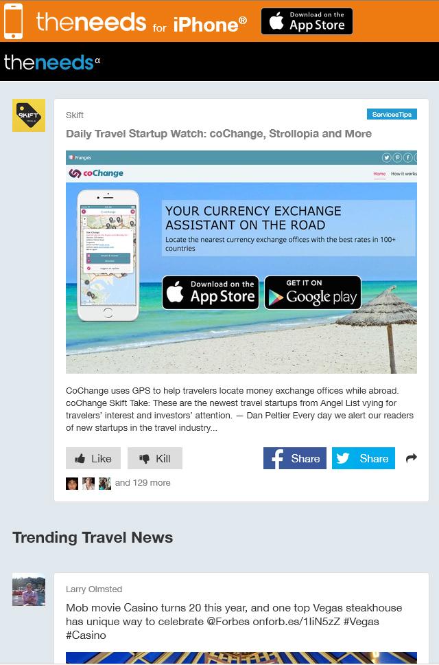 CoChange's tweet photo. We're in @tn_TravelTips app.DL it &amp; vote for us! Thank you all for so much ❤. We're so happy!
http://t.co/VkMFd1Dat5 http://t.co/sPNqK984pE