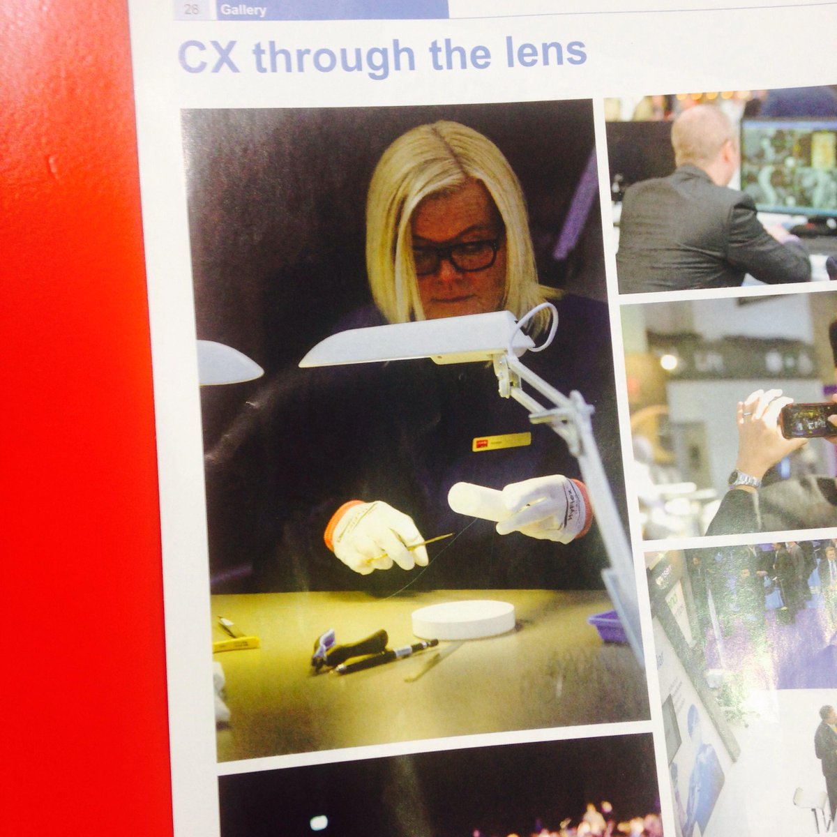 cookvascular's tweet image. .@CXSymposium thanks for including our handcrafting station in the Daily News! #CX2015 #insidecook