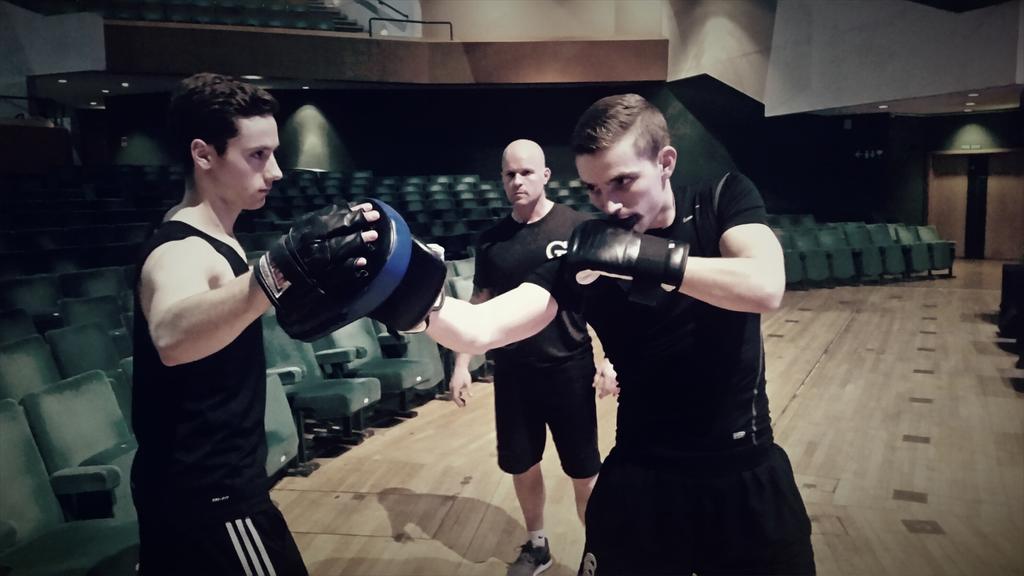 lordofthedance's tweet photo. #boxing helps to develop stamina, power and skill. The guys are guided through technical pad work by @celtic_fitness http://t.co/NtkOQw7jMU