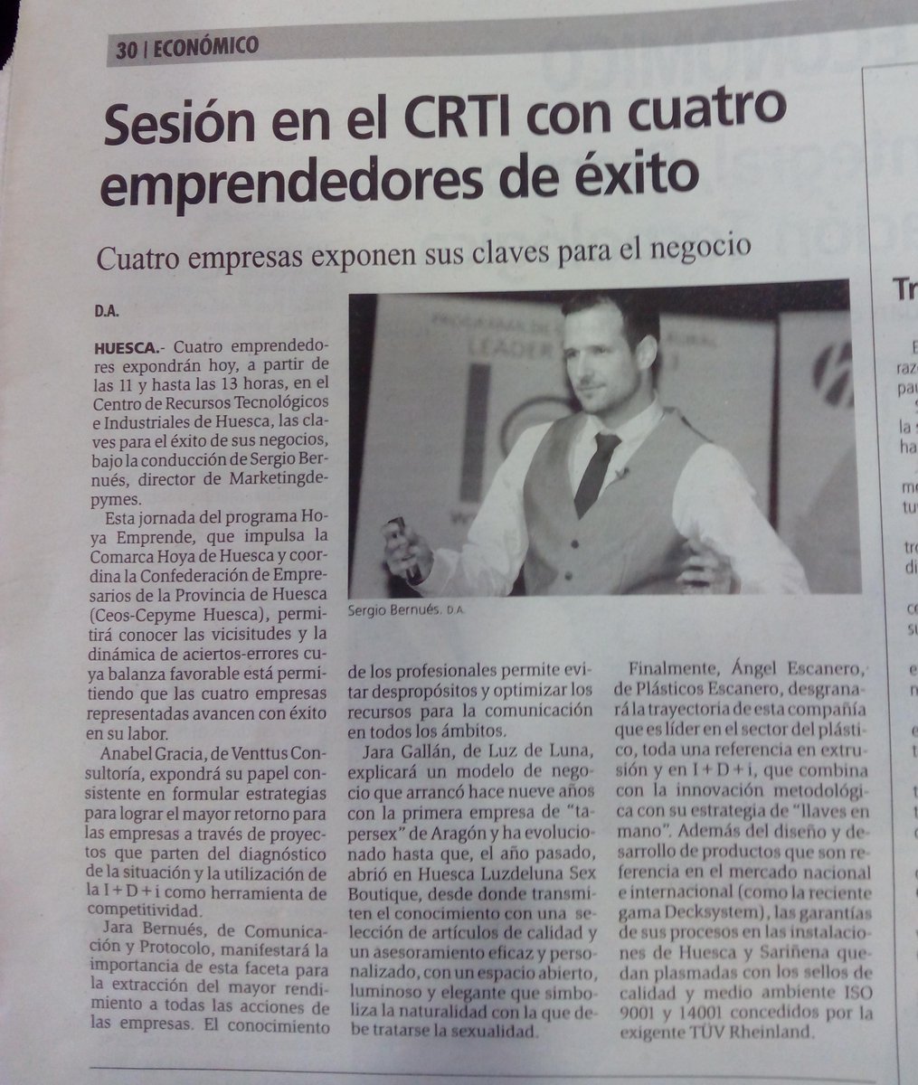 HoyaEmprende's tweet photo. ¡¡No te lo pierdas!!
A las 11 en el CRTI http://t.co/Z1IFx0a0Wj