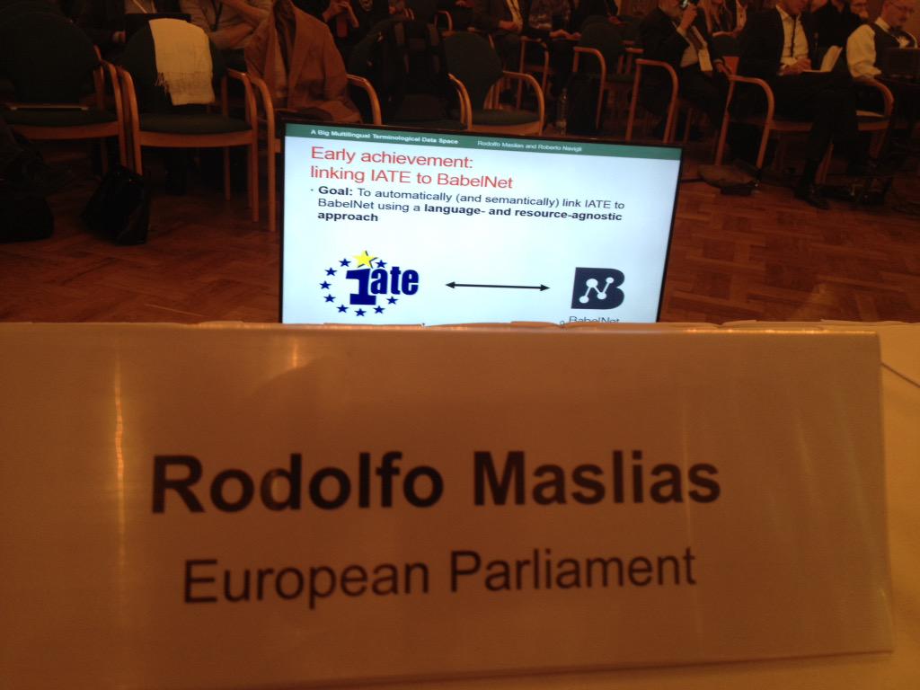 RodolfoMaslias's tweet photo. #RigaSummit2015 Single Multilingual Digital Market: presenting the Project on Converting and Connecting Termbases http://t.co/LDfV0cuCbE