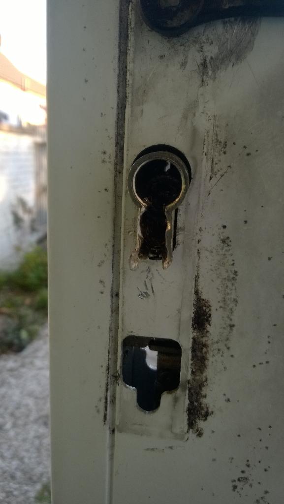 If you don't know what your doing why would you do this to your own door. Just call a locksmith to begin with.