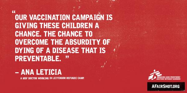MSF's tweet photo. Help us #AskPharma to lower the price of the pneumonia vaccine to $5 per child  http://t.co/25L7L1znJ4 http://t.co/spgcuADF7y