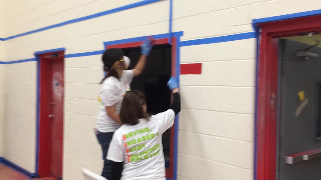 TyGib21's tweet photo. @FannieMae #7days2Serve - Had a blast renovating the game room and tutoring children at Boys &amp; Girls Club DC!! http://t.co/W30abRBIMk