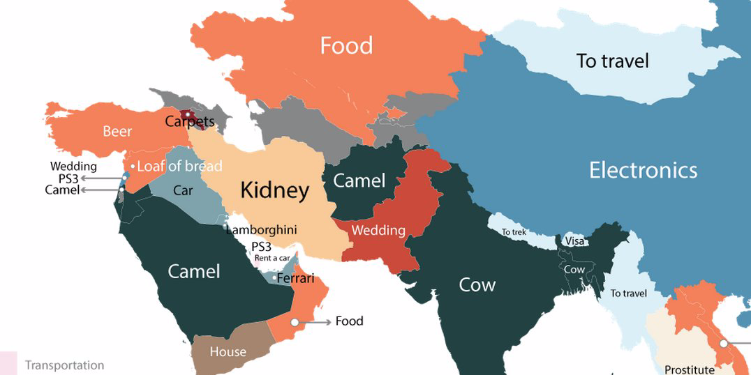 insidertechbiz's tweet photo. The products most Googled in every country of the world in one crazy map http://t.co/coDUM4yVao http://t.co/tFztxa99V1