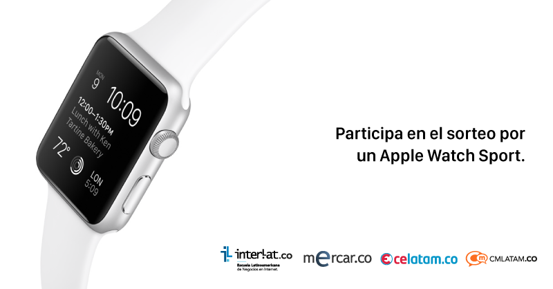 _LatamDigital's tweet photo. ¿Quieres ganarte un Apple Watch? Con CMLATAM puedes hacerlo. Regístrate y participa ahora: http://t.co/PgGRGwEjcX :) http://t.co/5OomwE2zJH