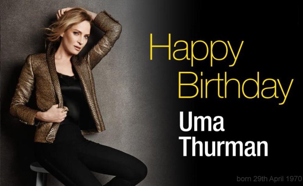 Happy Birthday 
Uma Thurman
29 Apr 1970
Uma Karuna Thurman 
the only reason I bought \The Producers\ DVD ;-)`` 