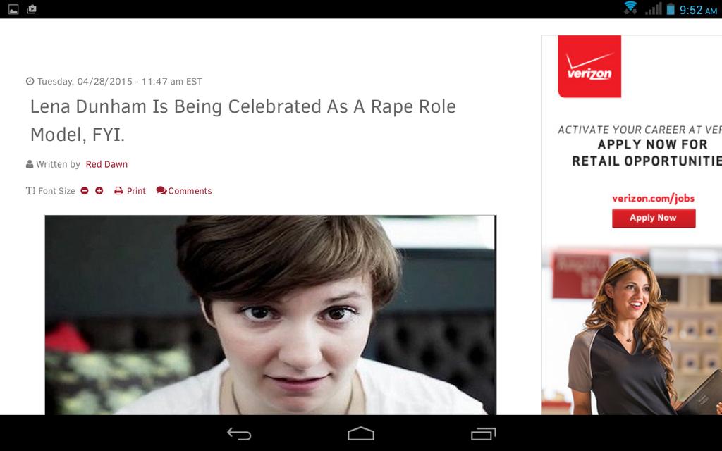 MT8_9's tweet photo. ...by NAMBLA? Didn't realize it was gender neutral, like the VAWA or WIC

Good for her?

#FeminismIsAwful #LenaDunham http://t.co/Z7yZxqgKui