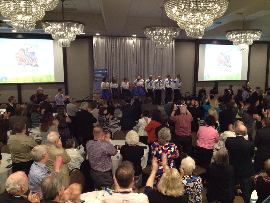 CHRA_ACHRU's tweet photo. STANDING OVATION! So much talent! #Winnipeg #housing4all15 http://t.co/9kT1GQrZWi
