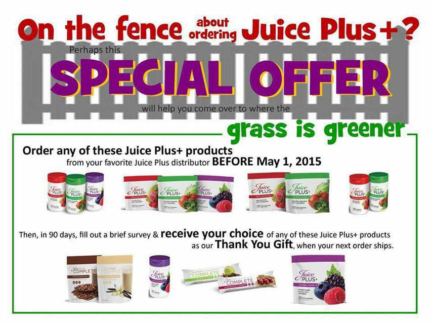 Considering JuicePlus? Now is the time to do it! DM for details. #nonGMO #eatmorefruitsandvegetables