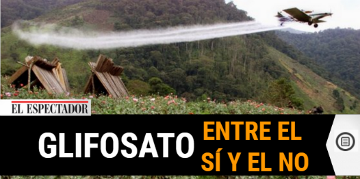 elespectador's tweet photo. #ParaOpinar ¿Está de acuerdo con que se detengan las fumigaciones con #Glifosato? 

SI ---> RT
NO--> FAV http://t.co/pgUwZ5460O