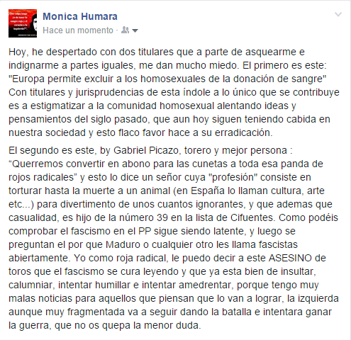 HumaraMonica's tweet image. #MiSangreEsLaMismaQueLaVuestra #DiseloAEuropa