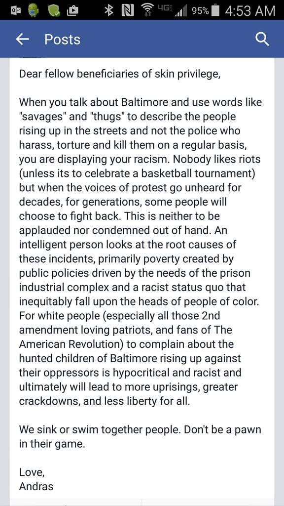 skmerrill3's tweet image. #RacismInAmerica #AndrasJones