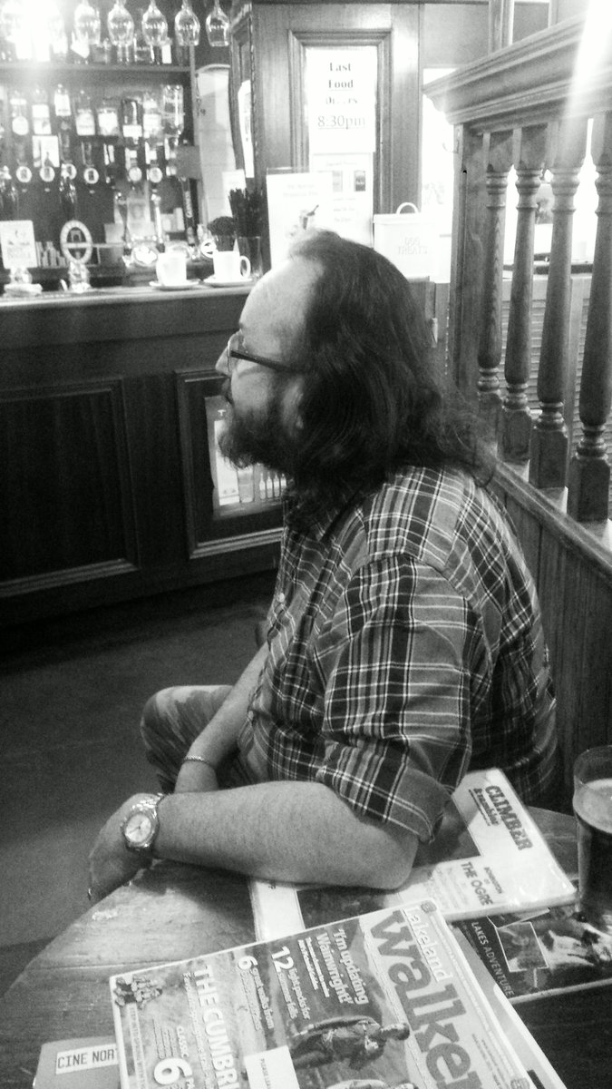 And just so Dave doesn't feel left out of the black and white arty shot party. . . <a href="/HairyBikers/">Hairy Bikers</a> <a href="/WasdaleHeadInn/">Wasdale Head Inn</a>