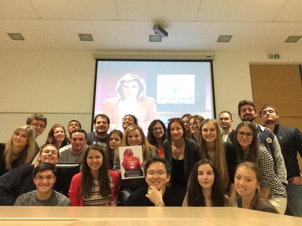 melodyMN's tweet photo. Thx to #AUBG #MMJ15  class! @BehindKeyboardz @MKuyumdzhieva @AUBGbothering  @TheLieDetective @ChildhoodIdols + more! http://t.co/jgVkQFigKC