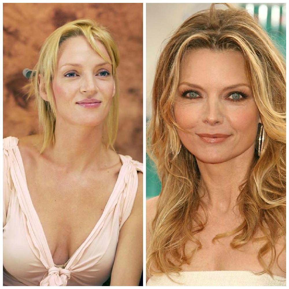 Two beauties were born on the same day: Happy birthday Uma Thurman & Michelle Pfeiffer! 