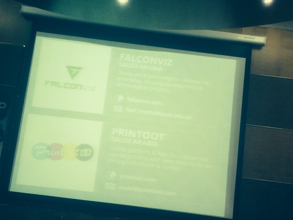 mrozansonmez's tweet photo. Pitch Hard Fly High #Falconviz in @startupmena #fgccc #eugccc representing @KAUSTinnovation from #KSA. http://t.co/EvLFkZesul