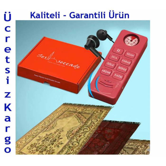 Telefonju's tweet photo. Namaz Kılmayı Öğreten Pusulalı Sesli Seccade  34,80 TL
Ücretsiz Kargo - Faturalı Garantili
http://t.co/WTfQ2UUxiy http://t.co/4a580rmXbr