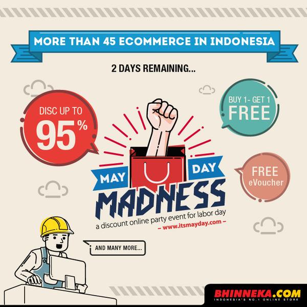 Hei kamu! Produk apa sih yg sdg kamu incar di promo #Itsmayday2015? Siapa tau bisa terwujud :) itsmayday.com