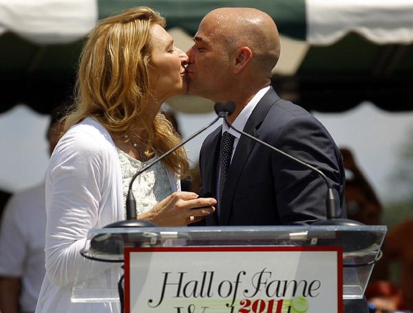 Happy 45th birthday to the one and only Andre Agassi! Congratulations 