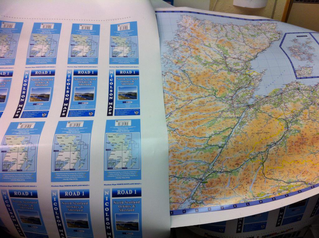NicolsonMaps's tweet photo. Proof copies of our new editions have arrived. :-) http://t.co/kkyskIdauS