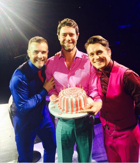 Happy birthday who celebrated on stage in Glasgow last night 
 