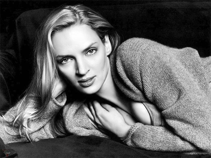 Happy 45th birthday to Uma Thurman! 