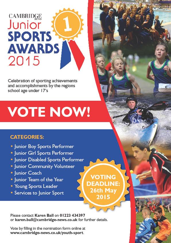 <a href="/CambourneNetbal/">Cambourne Netball</a> Have you seen the launch of our new Junior Sports Awards? Get nominating here cambridge-news.co.uk/Make-nominatio…