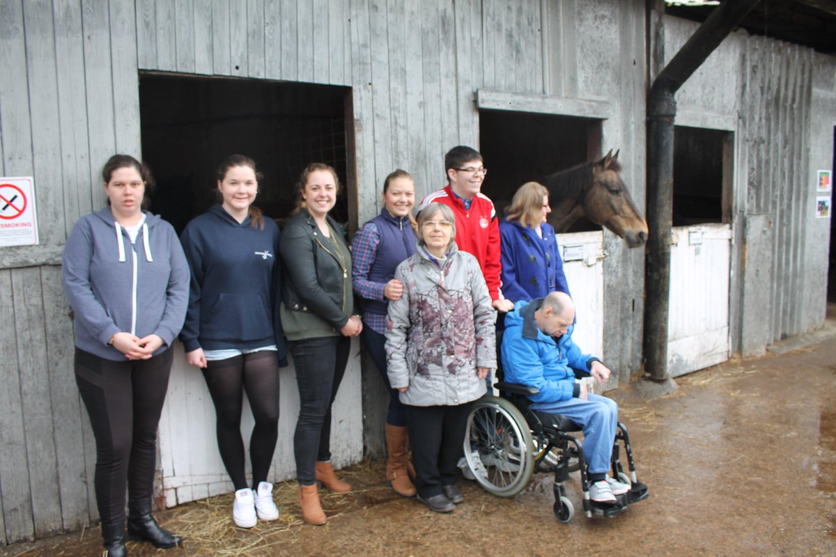 OS_SportsDay's tweet photo. It was great to see the IF today! Thank you Hayfield Equestrian Centre for having us today and for your generosity! http://t.co/nt3LTo77zR