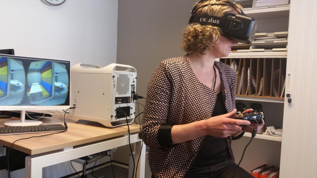 Nu al de weg kwijt in ons nieuwe gebouw en ik ben er nog niet eens geweest. @SaxionBouwt #saxion #oculusrift