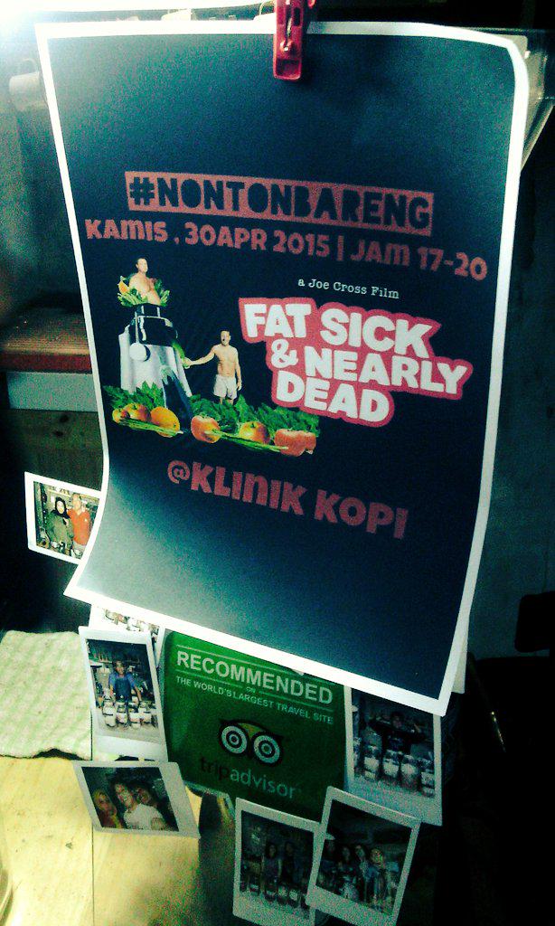 Nontonbareng kamis,30 april 2015
Pkl 17.00-20.<a href="/klinikkopi/">klinikkopi</a>