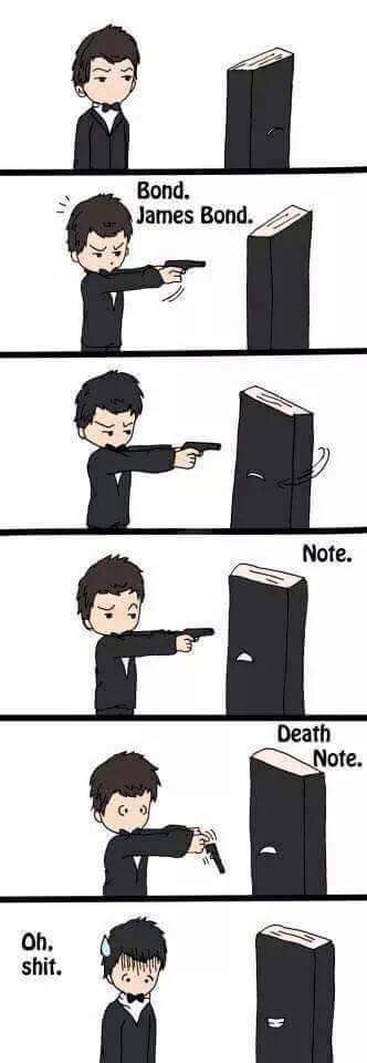 FreakEliteX's tweet photo. Note... Death Note 😎 http://t.co/eQMpt8w1zv