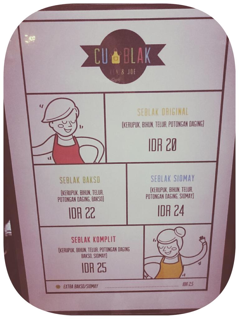 Yang kangen seblak kuahnya <a href="/CublakSanta/">Cublak</a> skarng msh bisa order lewat <a href="/gojekindonesia/">Gojek Indonesia</a> lohh😊 Ditunggu yaa😊