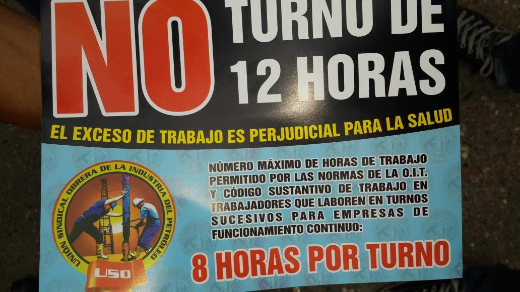 No al turno de 12 horas en Ecopetrol <a href="/usofrenteobrero/">USO Colombia</a>