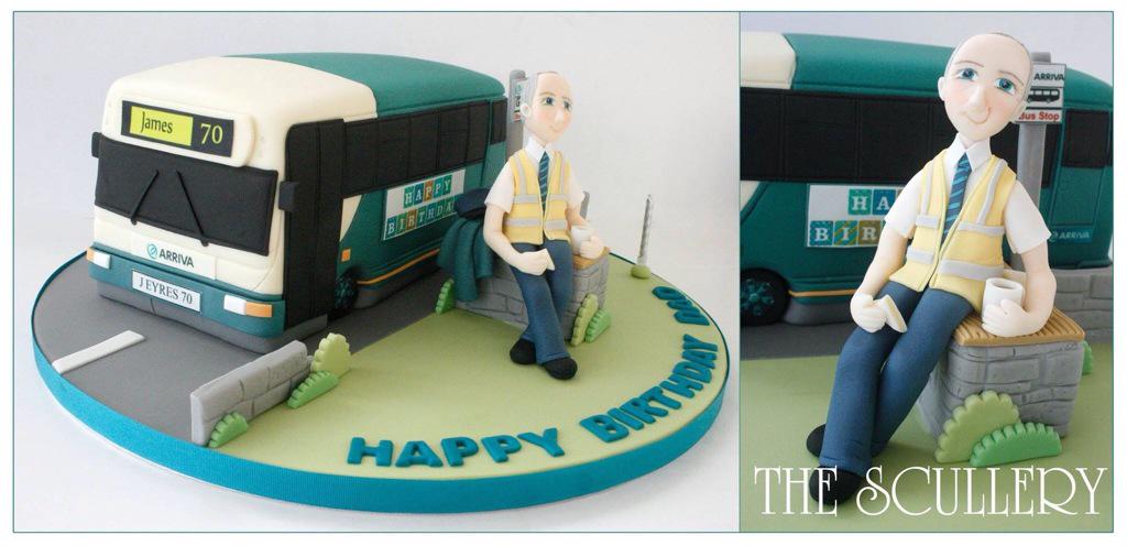 TheSculleryCD's tweet photo. #arriva #bus #Driver  #cake #transport :-) http://t.co/mSmyoMZp4N