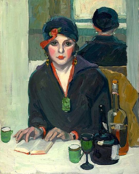 MonoklEdebiyat's tweet photo. Reading at a Cafe, Jane Peterson, 1920. #EdebiResim #hergünebirresim http://t.co/EFXlL2AEM9