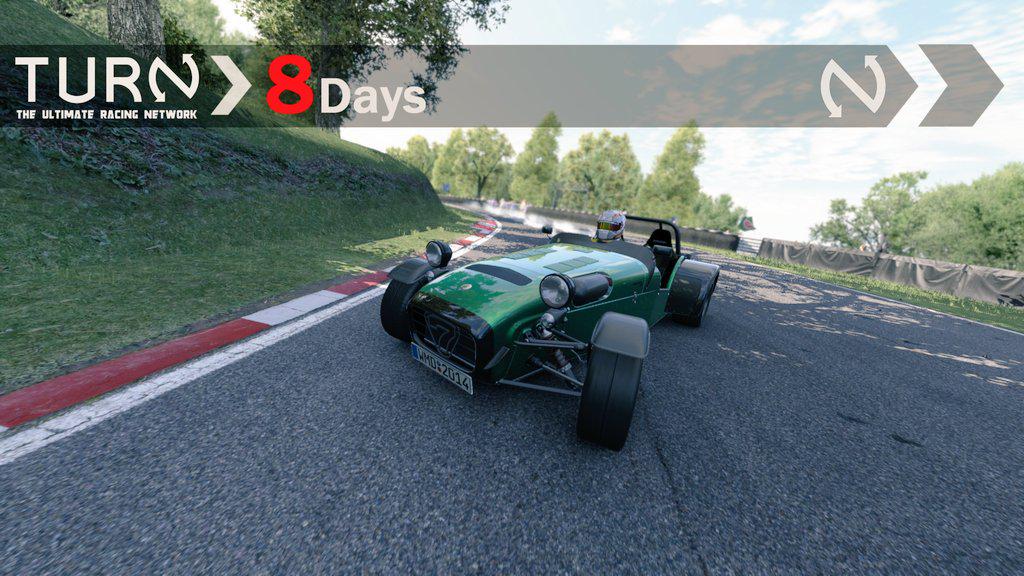 TURN_Media's tweet image. Kick that back end out and be ready @projectcarsgame 8 Days #NewEra theultimateracingnetwork.com