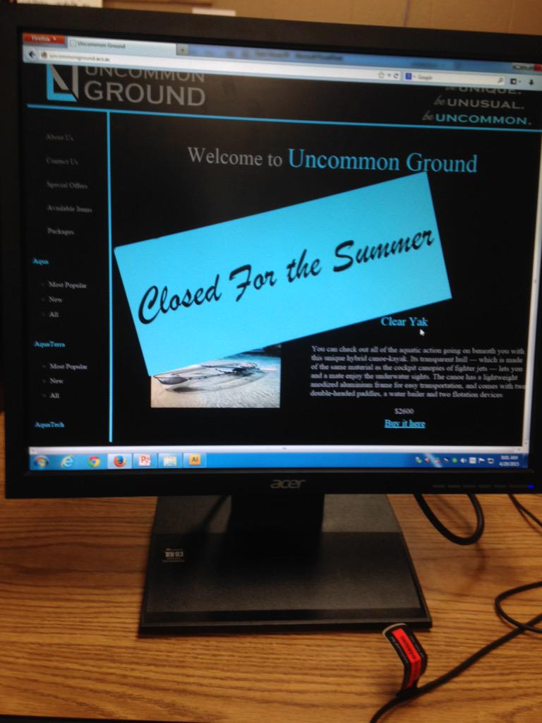 UG_VEI's tweet photo. Thank you all for a great year! WE ARE OFFICIALLY CLOSED FOR SUMMER! See you all next year! http://t.co/nKwu4UMT6V